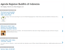 Tablet Screenshot of agenda-kegiatan-buddhis-kita.blogspot.com