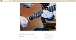 Desktop Screenshot of gypsyjazzlessons.blogspot.com