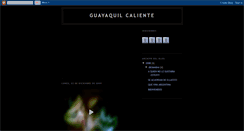 Desktop Screenshot of guayaquil-caliente.blogspot.com