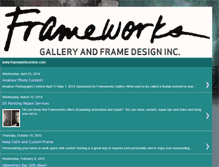 Tablet Screenshot of frameworksgallery.blogspot.com