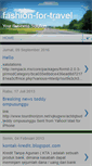 Mobile Screenshot of fashion-for-travel.blogspot.com