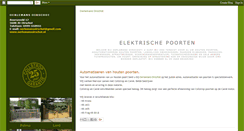 Desktop Screenshot of elektrischepoorten.blogspot.com