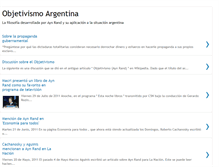 Tablet Screenshot of objetivismoargentina.blogspot.com