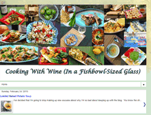 Tablet Screenshot of cookingwithwineinafish-bowlsizedglass.blogspot.com