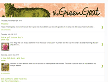 Tablet Screenshot of legreengoat.blogspot.com