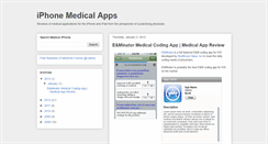 Desktop Screenshot of medicaliphone.blogspot.com