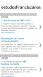 Mobile Screenshot of estudosfranciscanos.blogspot.com