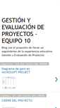 Mobile Screenshot of gep2008equipo10.blogspot.com