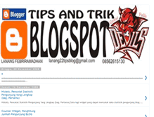 Tablet Screenshot of lanang22tipsblog.blogspot.com