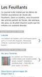 Mobile Screenshot of lesfeuillants.blogspot.com