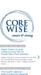 Mobile Screenshot of core-wise.blogspot.com