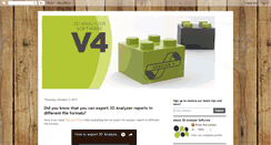 Desktop Screenshot of 3danalyzersoftware.blogspot.com