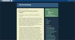 Desktop Screenshot of marshamarksblog.blogspot.com