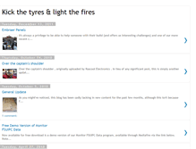 Tablet Screenshot of kickthetyresandlightthefires.blogspot.com