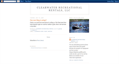 Desktop Screenshot of clearwaterrecreationalrentals.blogspot.com
