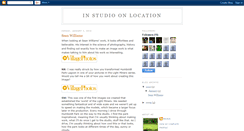 Desktop Screenshot of instudioonlocation.blogspot.com