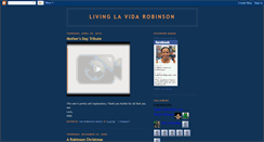 Desktop Screenshot of livinglavitarobinson.blogspot.com