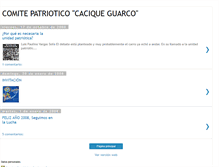 Tablet Screenshot of comiteelguarco.blogspot.com