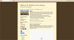 Desktop Screenshot of musicajovellanos.blogspot.com