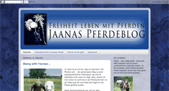 Desktop Screenshot of natuerlichreiten.blogspot.com