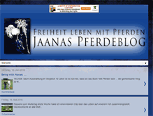 Tablet Screenshot of natuerlichreiten.blogspot.com