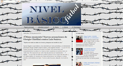 Desktop Screenshot of nivelbasicofutbol.blogspot.com