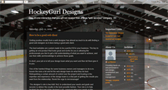 Desktop Screenshot of hockeygurldesigns.blogspot.com