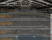 Tablet Screenshot of hockeygurldesigns.blogspot.com
