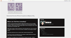 Desktop Screenshot of myconfidentialfaq.blogspot.com