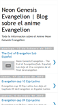 Mobile Screenshot of evangelion-y-anime.blogspot.com