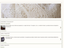 Tablet Screenshot of dzianinagazeli.blogspot.com