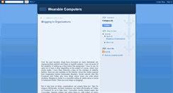 Desktop Screenshot of iwearmycomputer.blogspot.com