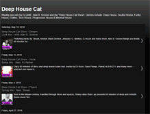 Tablet Screenshot of deephousecat.blogspot.com