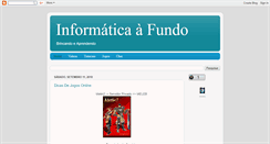 Desktop Screenshot of informatica-a-fundo.blogspot.com