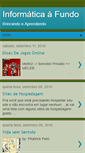 Mobile Screenshot of informatica-a-fundo.blogspot.com