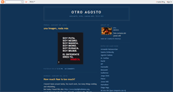 Desktop Screenshot of otroagosto.blogspot.com