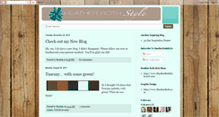 Desktop Screenshot of heatherrothstyle.blogspot.com