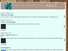 Tablet Screenshot of heatherrothstyle.blogspot.com