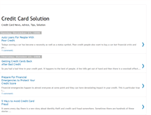 Tablet Screenshot of ccardsolution.blogspot.com