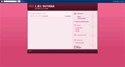 Desktop Screenshot of lbiguyana.blogspot.com