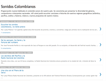 Tablet Screenshot of musicascolombianas.blogspot.com