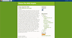 Desktop Screenshot of pilates-plus.blogspot.com