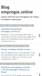Mobile Screenshot of empregosonline.blogspot.com