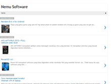 Tablet Screenshot of nemusoftware.blogspot.com