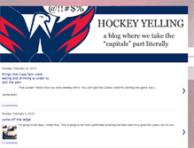 Tablet Screenshot of hockeyyelling.blogspot.com