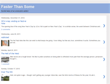 Tablet Screenshot of fasterthansome.blogspot.com