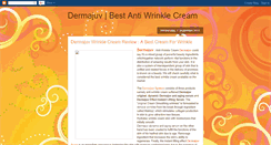 Desktop Screenshot of dermajuv-best-anti-wrinkle-cream.blogspot.com