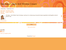 Tablet Screenshot of dermajuv-best-anti-wrinkle-cream.blogspot.com