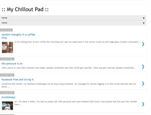 Tablet Screenshot of chilloutpad.blogspot.com