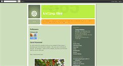 Desktop Screenshot of knittingillini.blogspot.com